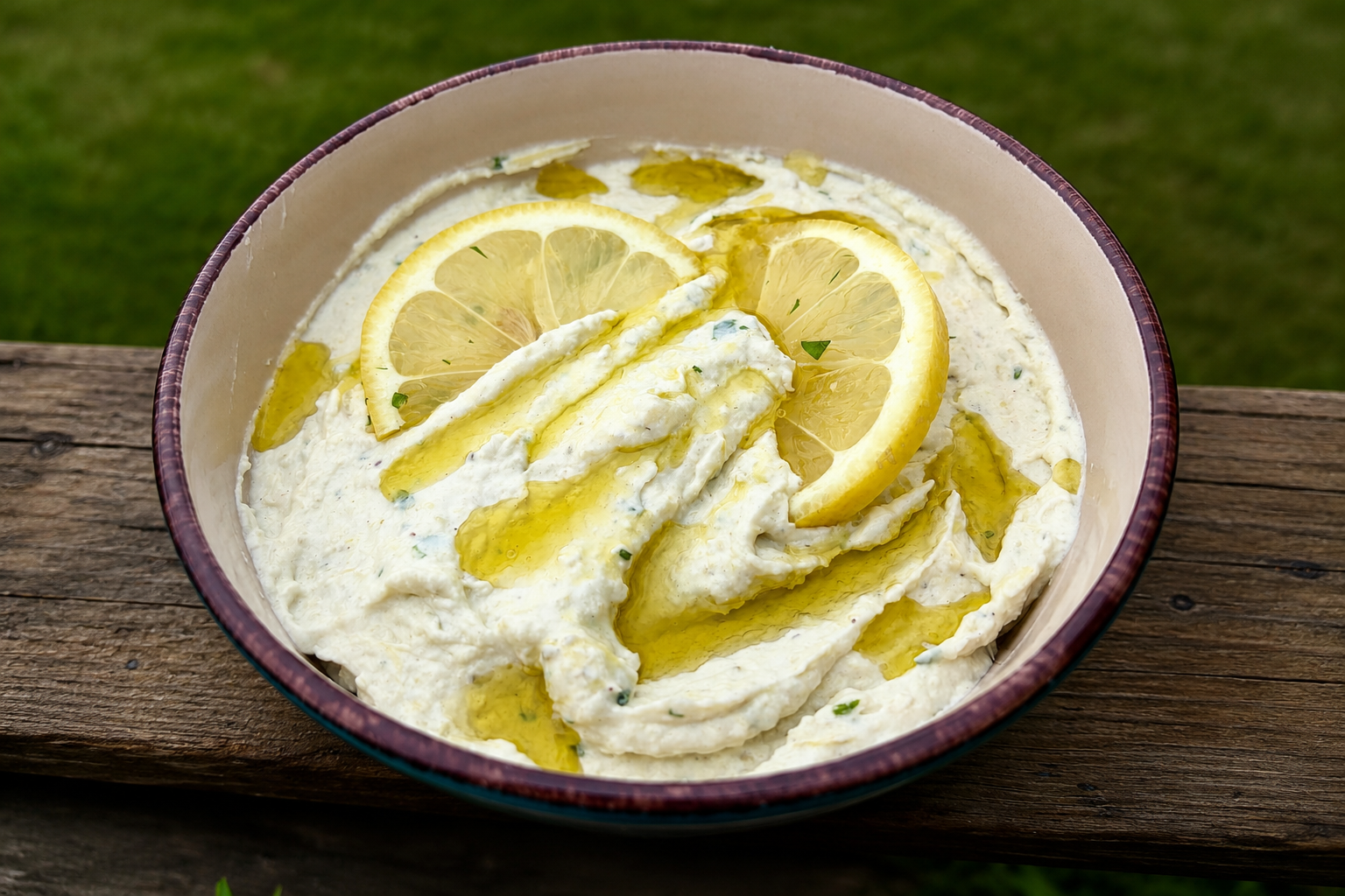 Artichoke Dip with Lemon Olive Oil