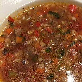 Easy Beef Barley Soup