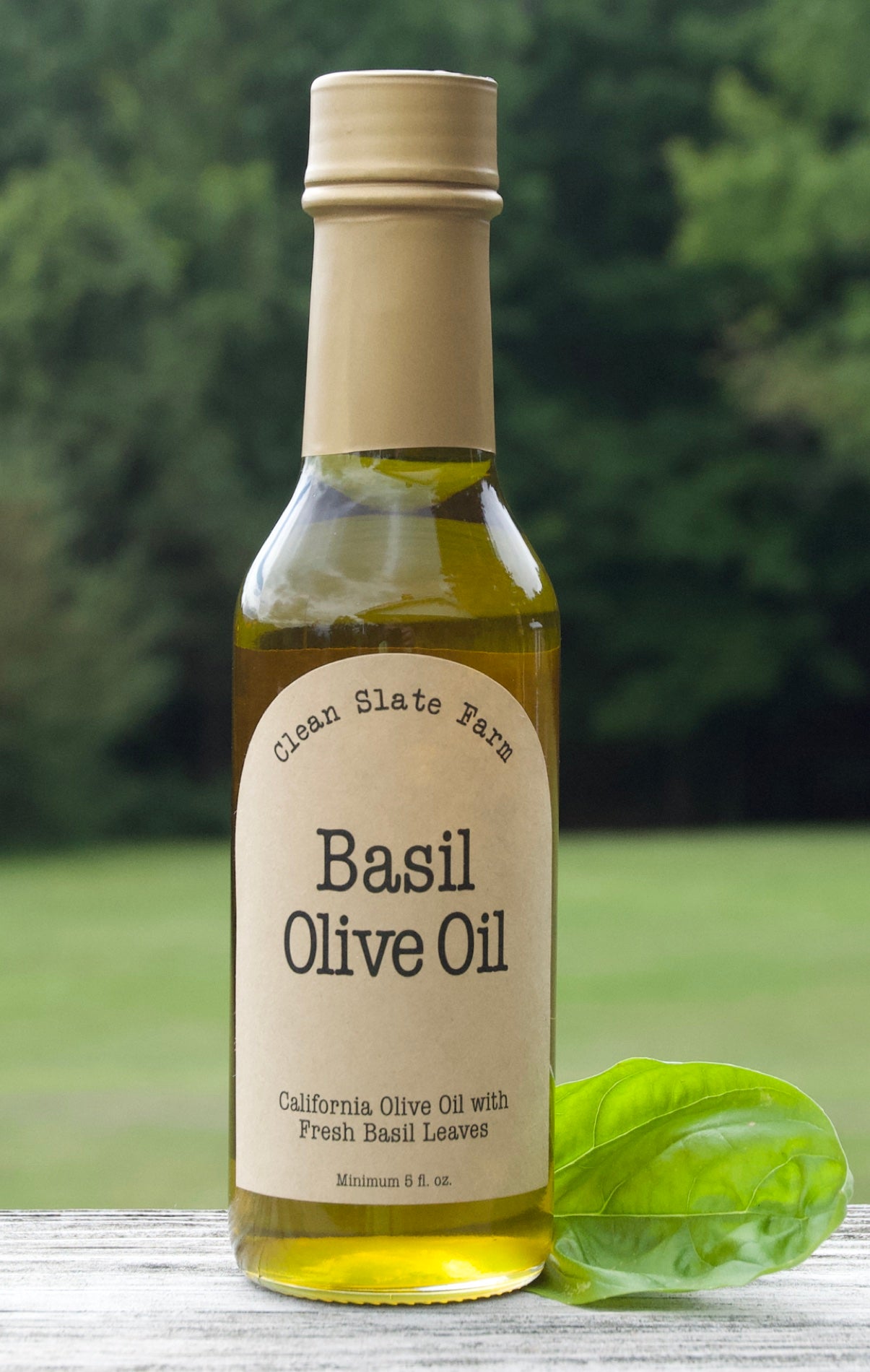 Basil Olive Oil image 0